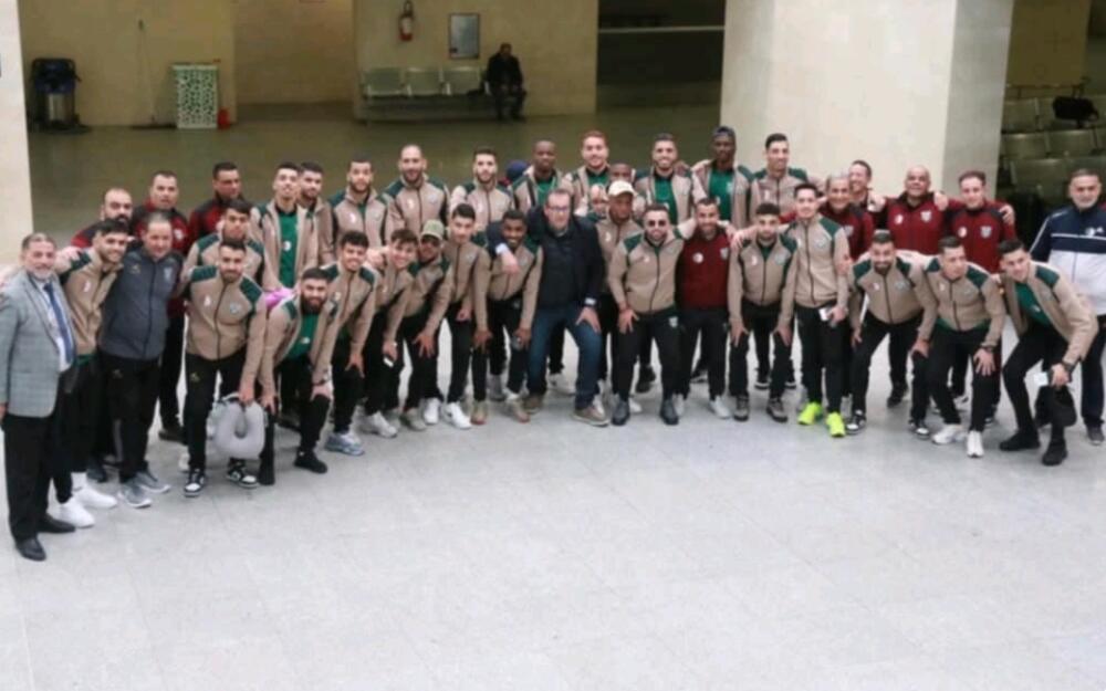 النادي الرياضي القسنطيني | الفريق حظي بإستقبال مميز في المغرب