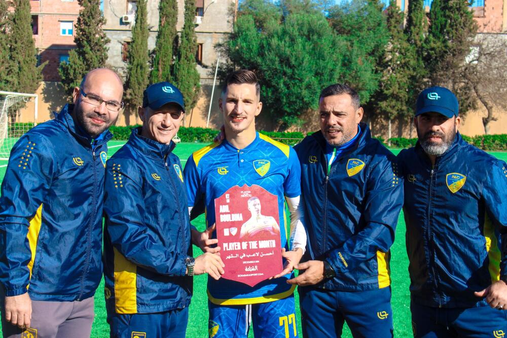 نادي بارادو | بولبينة يتوج بجائزة لاعب الشهر عن الشبكة سبورت